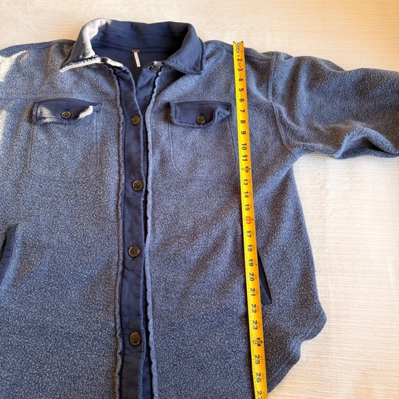 Free People Ruby Jacket in Navy - Picture 10 of 12